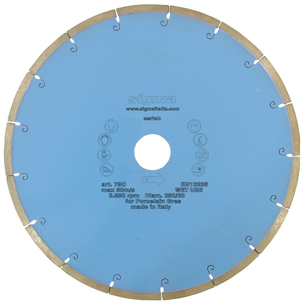 Sigma 300mm Premium Continuous Rim Diamond Blade STO-ART74C